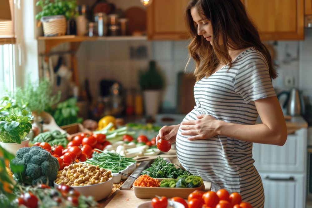 Gesunde vegane Ernährung in der Schwangerschaft